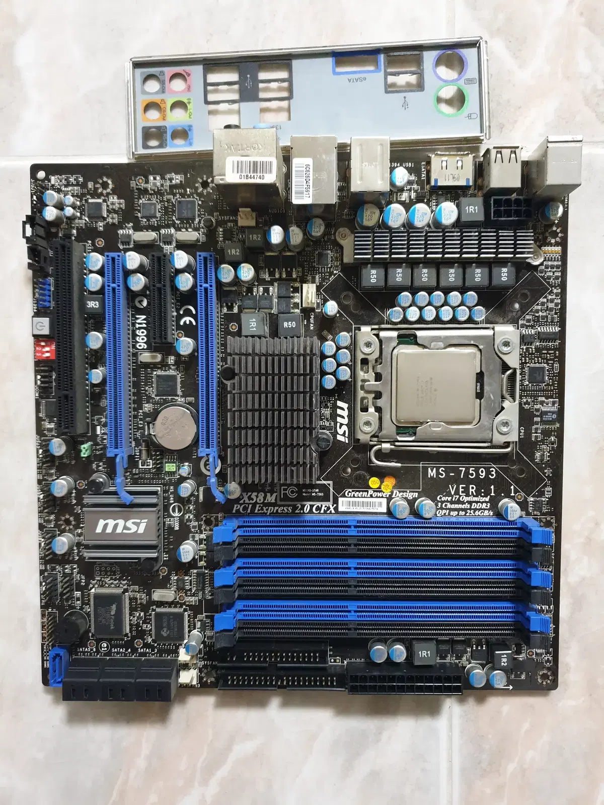 i7 950 Msi X58M ssd120g 24g 5.5